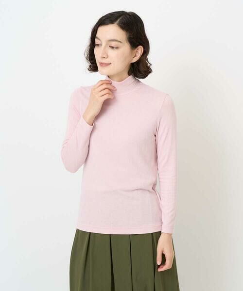 Maison de CINQ / メゾン ドゥ サンク カットソー | ミッププロッサムベア天無地ハイネックカットソー | 詳細1