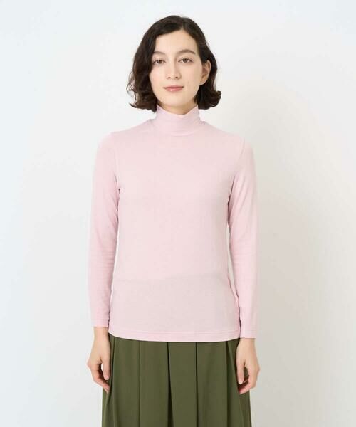 Maison de CINQ / メゾン ドゥ サンク カットソー | ミッププロッサムベア天無地ハイネックカットソー | 詳細4