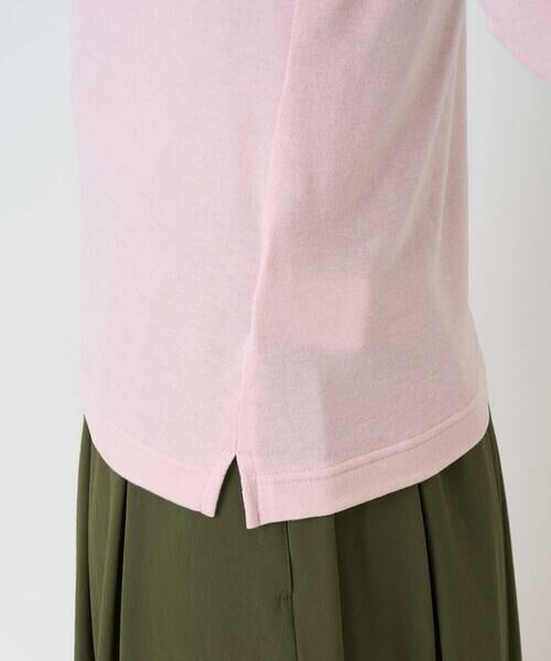 Maison de CINQ / メゾン ドゥ サンク カットソー | ミッププロッサムベア天無地ハイネックカットソー | 詳細9