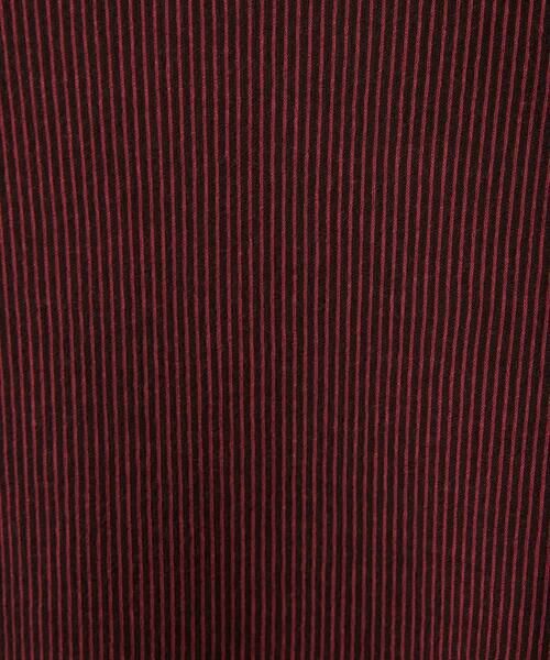 Maison de CINQ / メゾン ドゥ サンク カットソー | エアーコットンストライプ柄ハイネックカットソー | 詳細12