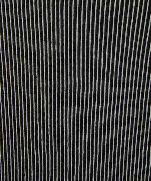 Maison de CINQ / メゾン ドゥ サンク カットソー | エアーコットンストライプ柄ハイネックカットソー | 詳細13