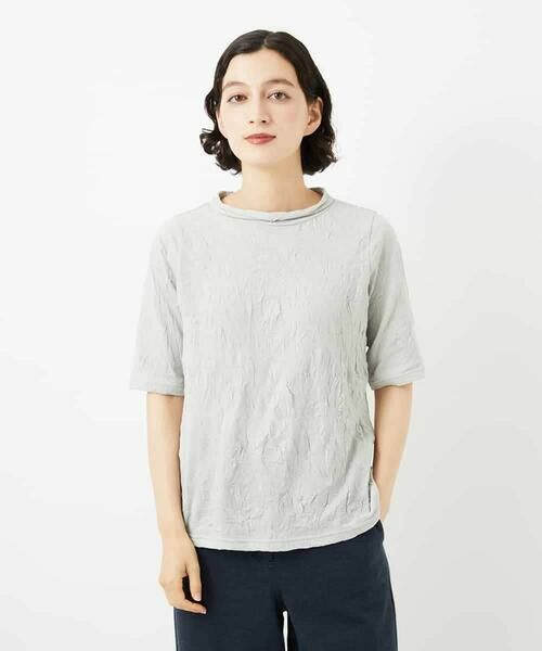 Maison de CINQ / メゾン ドゥ サンク カットソー | [日本製]キャッチワッシャーカットソー | 詳細1