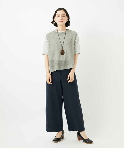 Maison de CINQ / メゾン ドゥ サンク カットソー | [日本製]キャッチワッシャーカットソー | 詳細17