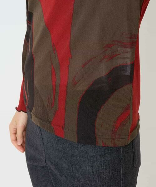 Maison de CINQ / メゾン ドゥ サンク カットソー | [日本製]サモーラチュールビッグサークルカットソー | 詳細11