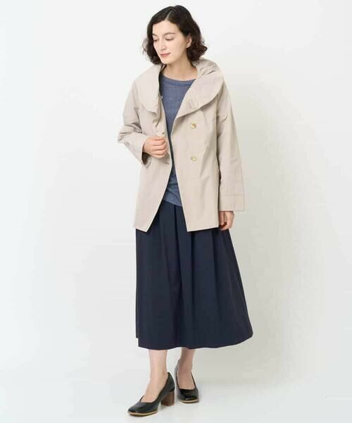 Maison de CINQ / メゾン ドゥ サンク カットソー | [セットアップ対応]デニムライクプリントプルオーバー | 詳細14