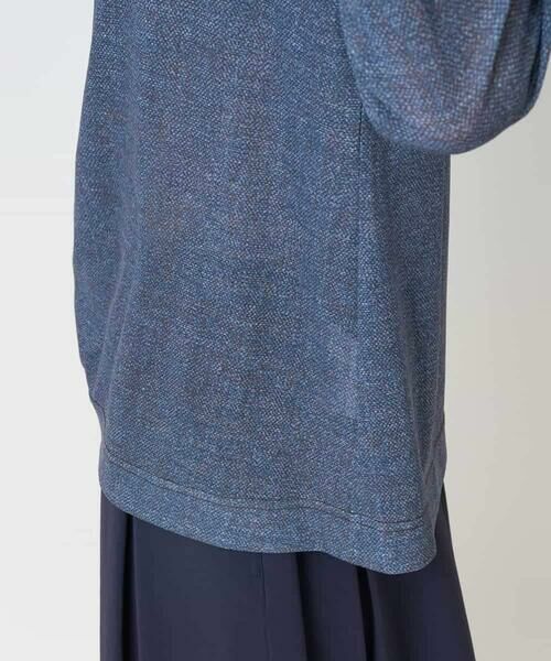 Maison de CINQ / メゾン ドゥ サンク カットソー | [セットアップ対応]デニムライクプリントプルオーバー | 詳細9