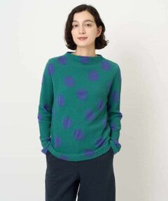 Maison de CINQ / メゾン ドゥ サンク カットソー | [日本製]強撚コットンドットカットソー