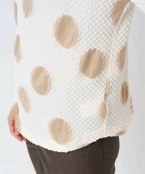 Maison de CINQ / メゾン ドゥ サンク カットソー | [日本製]強撚コットンドットカットソー | 詳細10