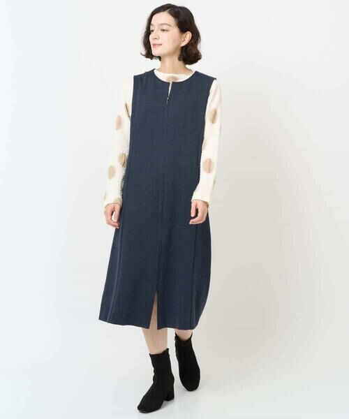 Maison de CINQ / メゾン ドゥ サンク カットソー | [日本製]強撚コットンドットカットソー | 詳細14