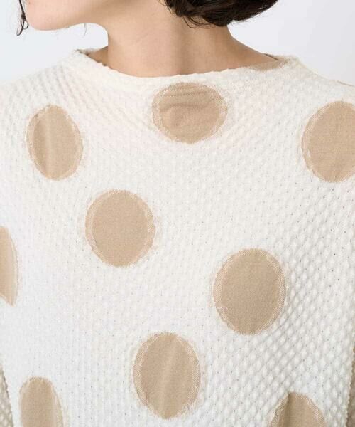 Maison de CINQ / メゾン ドゥ サンク カットソー | [日本製]強撚コットンドットカットソー | 詳細8