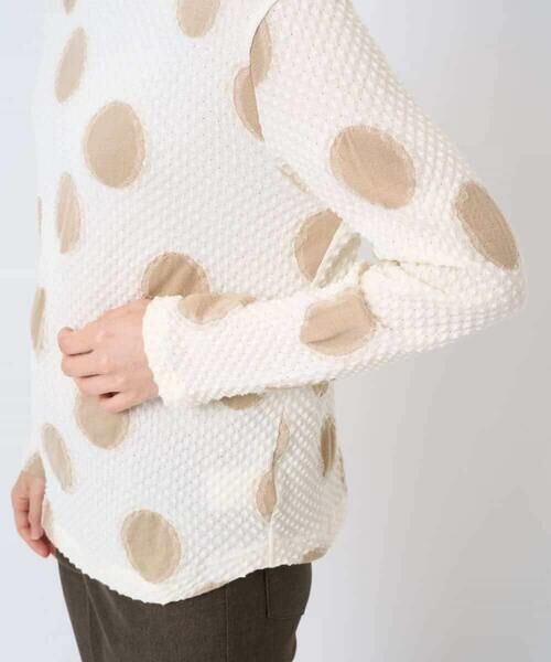 Maison de CINQ / メゾン ドゥ サンク カットソー | [日本製]強撚コットンドットカットソー | 詳細9