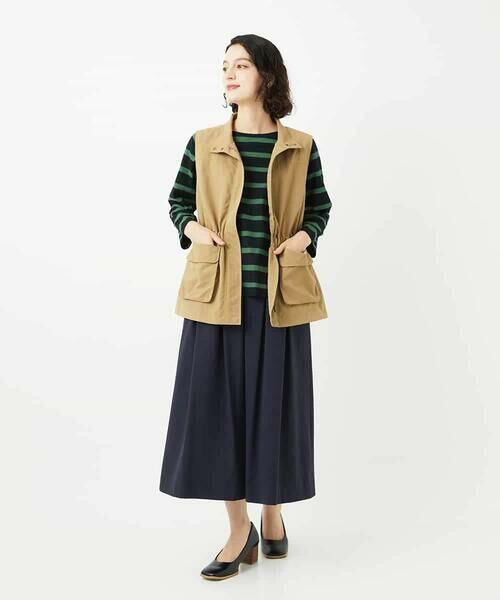 Maison de CINQ / メゾン ドゥ サンク カットソー | [日本製]抜染ボーダープリントカットソー | 詳細23