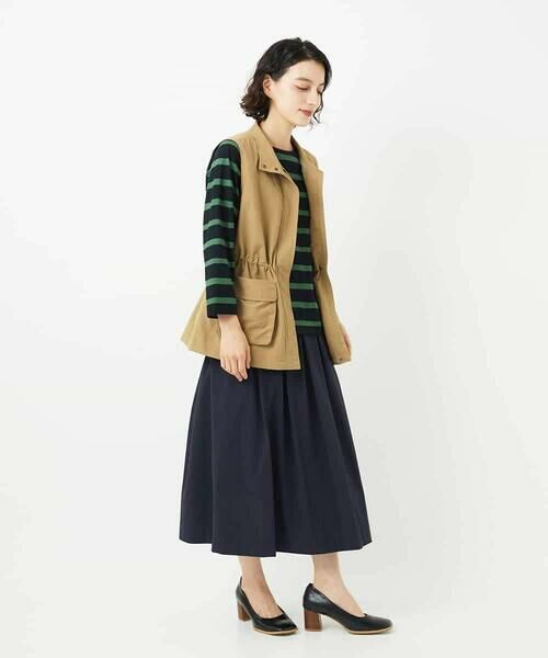 Maison de CINQ / メゾン ドゥ サンク カットソー | [日本製]抜染ボーダープリントカットソー | 詳細24