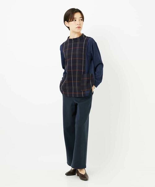 Maison de CINQ / メゾン ドゥ サンク その他パンツ | デニムジャージーセミワイドパンツ | 詳細20