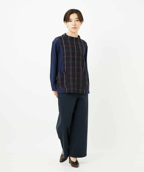 Maison de CINQ / メゾン ドゥ サンク その他パンツ | デニムジャージーセミワイドパンツ | 詳細21