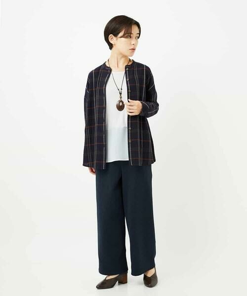 Maison de CINQ / メゾン ドゥ サンク その他パンツ | デニムジャージーセミワイドパンツ | 詳細23