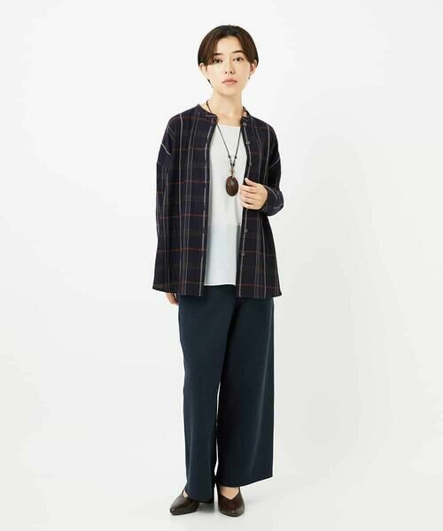 Maison de CINQ / メゾン ドゥ サンク その他パンツ | デニムジャージーセミワイドパンツ | 詳細24