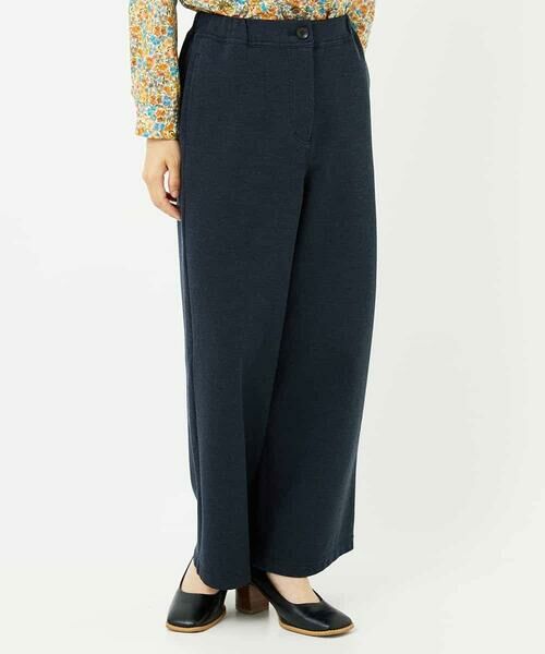 Maison de CINQ / メゾン ドゥ サンク その他パンツ | デニムジャージーセミワイドパンツ | 詳細3