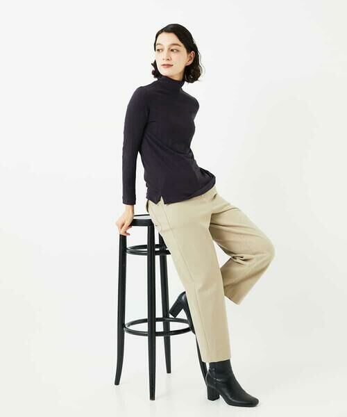 Maison de CINQ / メゾン ドゥ サンク その他パンツ | [4色展開]両面起毛2WAYストレッチワイドストレートパンツ | 詳細25