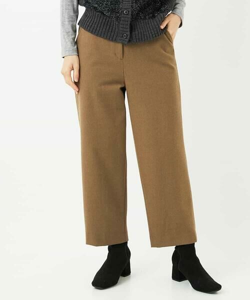 Maison de CINQ / メゾン ドゥ サンク その他パンツ | [4色展開]両面起毛2WAYストレッチワイドストレートパンツ | 詳細3