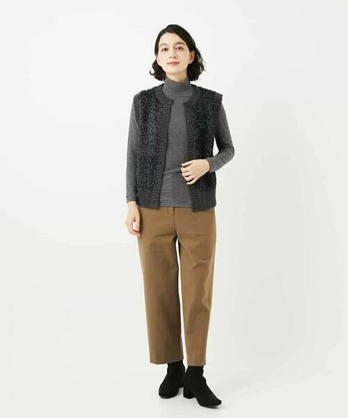 Maison de CINQ / メゾン ドゥ サンク ベスト | ラメファーニットベスト | 詳細20