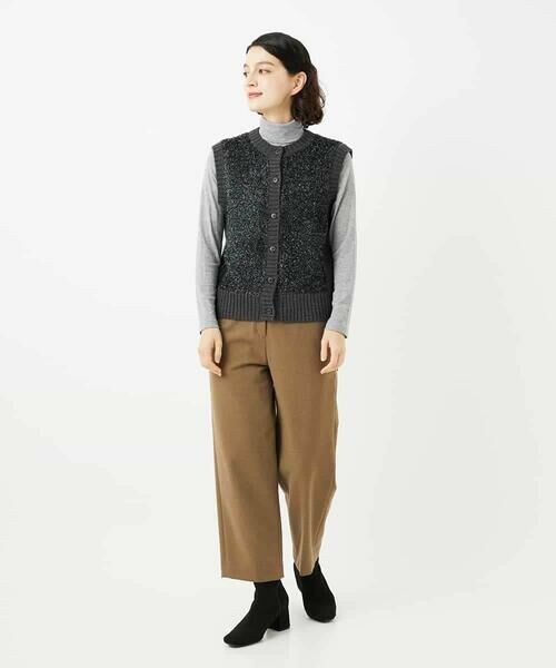 Maison de CINQ / メゾン ドゥ サンク ベスト | ラメファーニットベスト | 詳細22