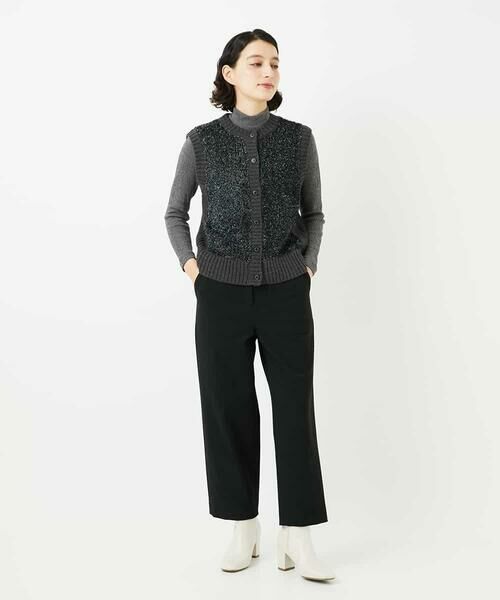 Maison de CINQ / メゾン ドゥ サンク ベスト | ラメファーニットベスト | 詳細28