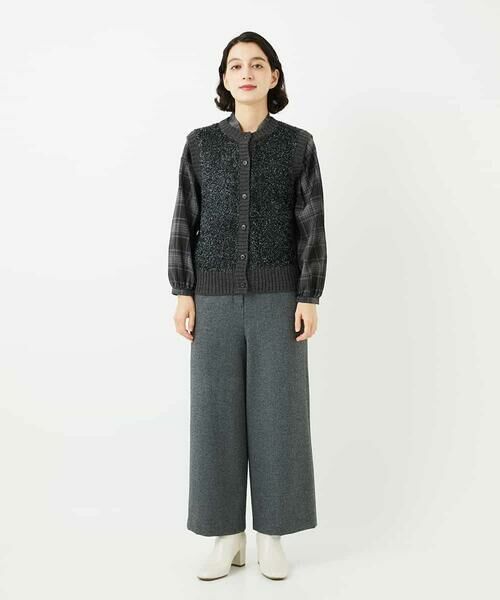 Maison de CINQ / メゾン ドゥ サンク ベスト | ラメファーニットベスト | 詳細30