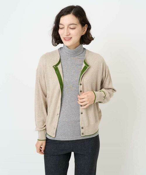 Maison de CINQ / メゾン ドゥ サンク カーディガン・ボレロ | シルク混ニットカーディガン | 詳細6