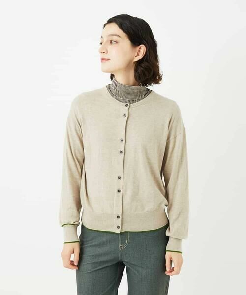 Maison de CINQ / メゾン ドゥ サンク カーディガン・ボレロ | シルク混ニットカーディガン | 詳細8