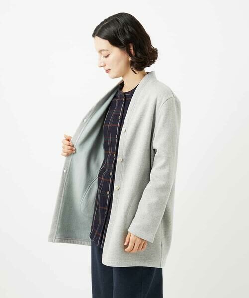 Maison de CINQ / メゾン ドゥ サンク カーディガン・ボレロ | ボンバーヒートカーディガン | 詳細10