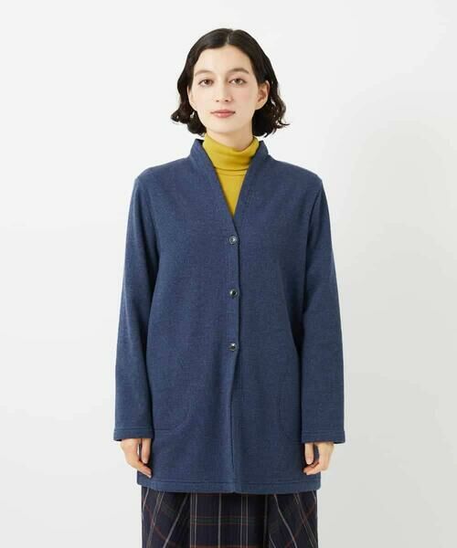 Maison de CINQ / メゾン ドゥ サンク カーディガン・ボレロ | ボンバーヒートカーディガン | 詳細12