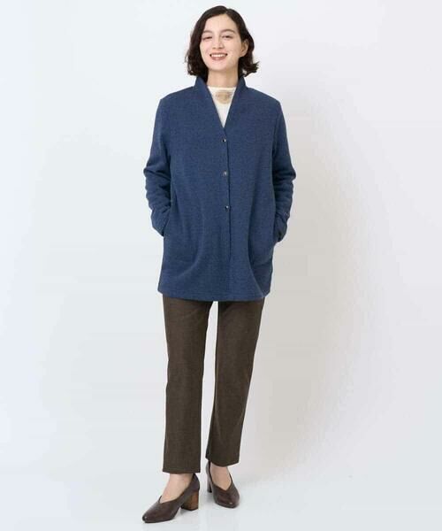 Maison de CINQ / メゾン ドゥ サンク カーディガン・ボレロ | ボンバーヒートカーディガン | 詳細29