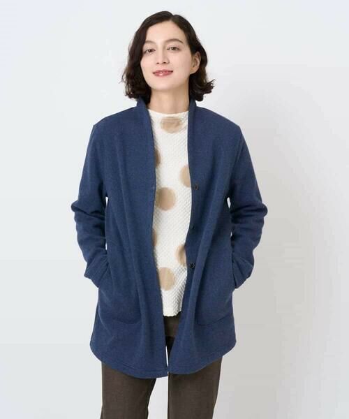 Maison de CINQ / メゾン ドゥ サンク カーディガン・ボレロ | ボンバーヒートカーディガン | 詳細4