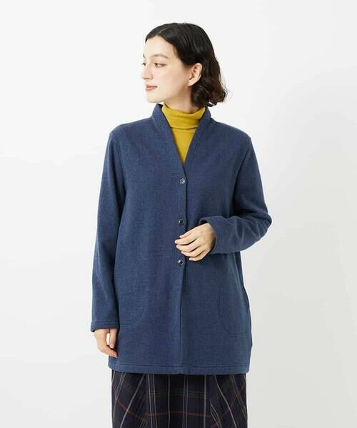 Maison de CINQ / メゾン ドゥ サンク カーディガン・ボレロ | ボンバーヒートカーディガン | 詳細7