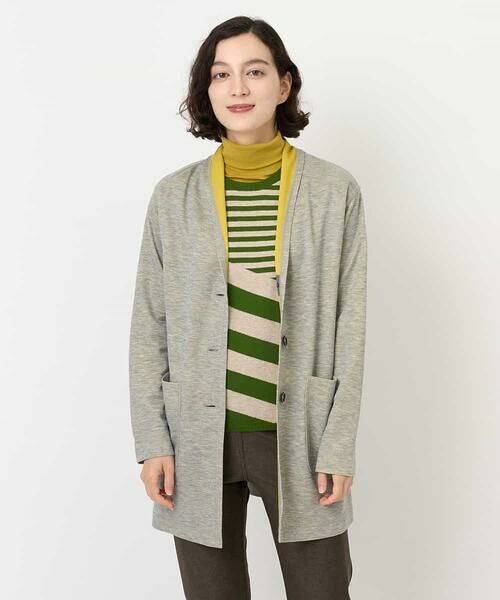 Maison de CINQ / メゾン ドゥ サンク セットアップ | [日本製]リヨセルダブルフェイスジャージジャケット | 詳細2