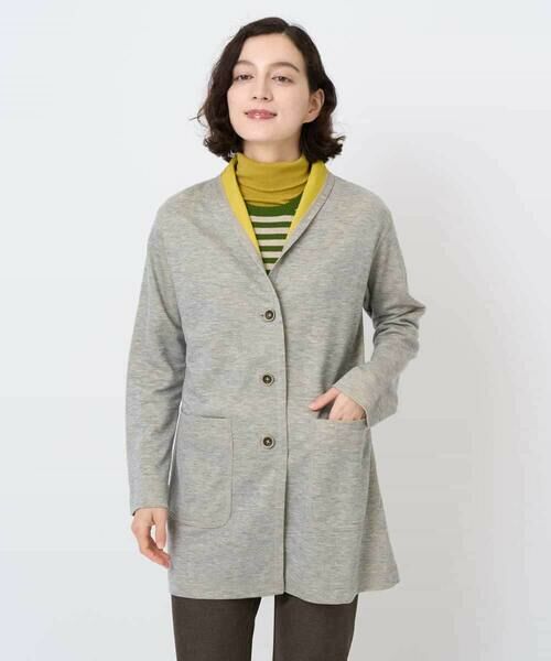 Maison de CINQ / メゾン ドゥ サンク セットアップ | [日本製]リヨセルダブルフェイスジャージジャケット | 詳細3