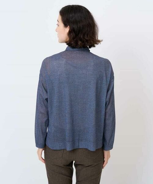 Maison de CINQ / メゾン ドゥ サンク シャツ・ブラウス | [セットアップ対応]デニムライクプリントカットソーブラウス | 詳細6