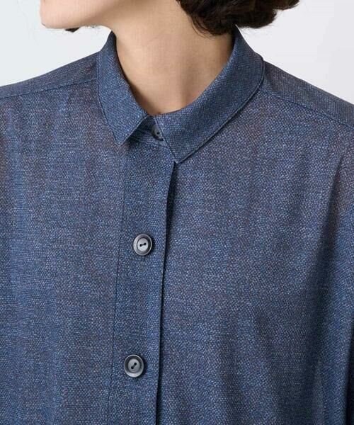 Maison de CINQ / メゾン ドゥ サンク シャツ・ブラウス | [セットアップ対応]デニムライクプリントカットソーブラウス | 詳細7