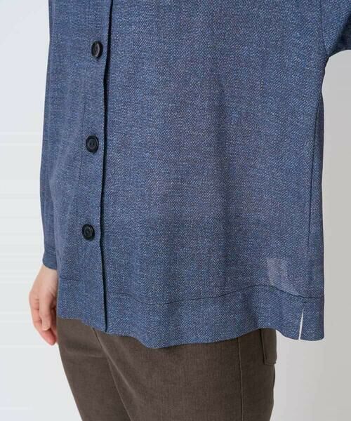 Maison de CINQ / メゾン ドゥ サンク シャツ・ブラウス | [セットアップ対応]デニムライクプリントカットソーブラウス | 詳細9