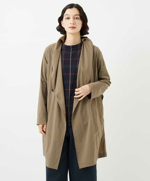 Maison de CINQ / メゾン ドゥ サンク その他アウター | ナイロンストレッチライト羽織 | 詳細1