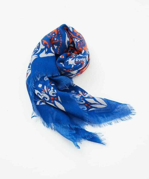 Maison de CINQ / メゾン ドゥ サンク マフラー・ショール・スヌード・ストール | スクエアサラサストール | 詳細11