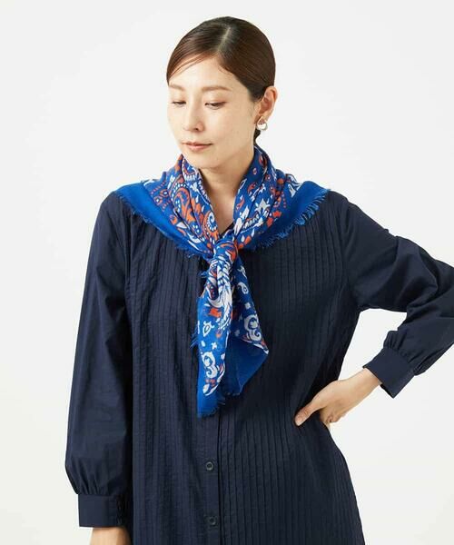 Maison de CINQ / メゾン ドゥ サンク マフラー・ショール・スヌード・ストール | スクエアサラサストール | 詳細4