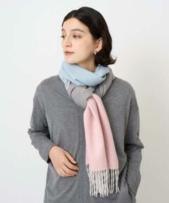 Maison de CINQ / メゾン ドゥ サンク マフラー・ショール・スヌード・ストール | オンブレカラーウールストール