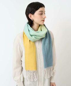 Maison de CINQ / メゾン ドゥ サンク マフラー・ショール・スヌード・ストール | オンブレカラーウールストール