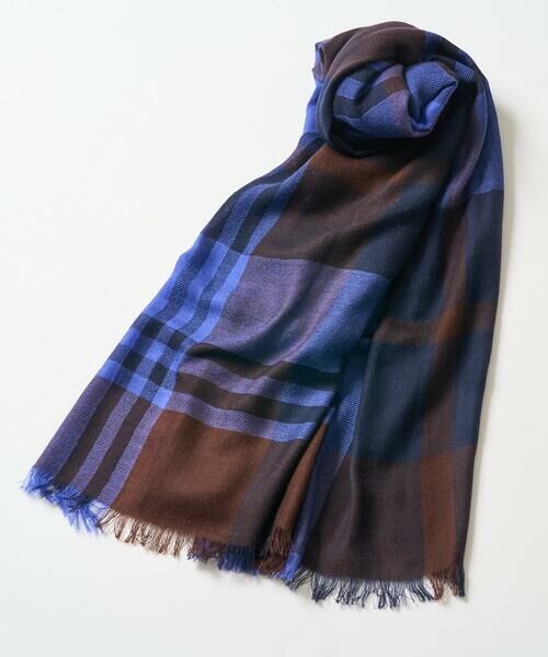 Maison de CINQ / メゾン ドゥ サンク マフラー・ショール・スヌード・ストール | ウールチェックストール | 詳細5