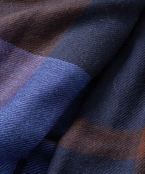 Maison de CINQ / メゾン ドゥ サンク マフラー・ショール・スヌード・ストール | ウールチェックストール | 詳細7