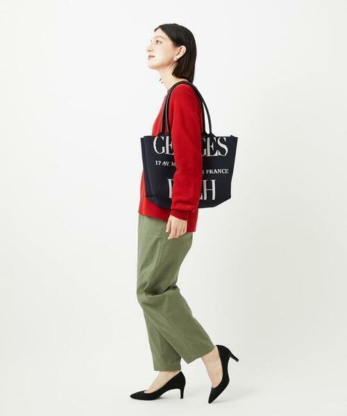 Maison de CINQ / メゾン ドゥ サンク トートバッグ | ロゴニットトートバッグ | 詳細20