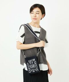 Maison de CINQ / メゾン ドゥ サンク その他小物 | ロゴニットミニショルダーバッグ