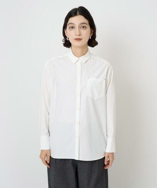 Maison de CINQ / メゾン ドゥ サンク シャツ・ブラウス | [日本製]ストレッチタイプライターシャツ | 詳細1